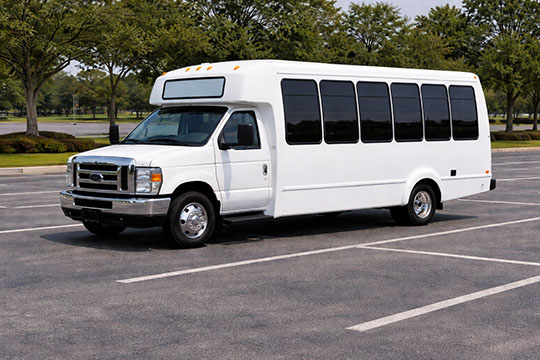 20-passenger minibus available for charter in Reston, VA