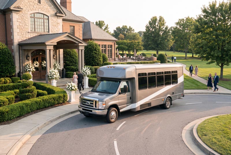 Wedding Shuttle Bus Services in Reston, VA